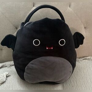 Squishmallows Emily the Bat Treat Pail NWT